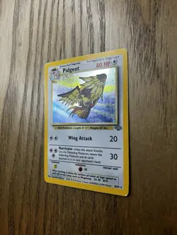 Pokemon Pidgeot Jungle Holo Rare Unlimited Card 8/64 English MP - Image 2