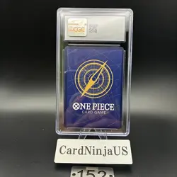 CGC GEM MINT 10 Nico Robin ST01-008 C 25th Edition Parallel ONE PIECE Card Game - Image 2