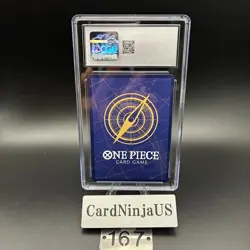 CGC GEM MINT 10 Brook OP01-022 UC 25th Edition Parallel ONE PIECE Card Game 167 - Image 2