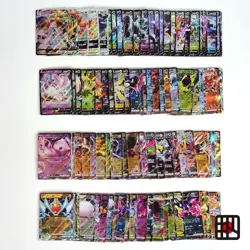 Pokemon Card Bulk Lot 100 V ex VMAX VSTAR NM-LP No Dupes Japanese US Stock 688 - Image 1