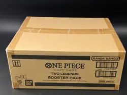 One Piece Card Game TCG English OP-08 Two Legends Booster Box Case SEALED - Image 1