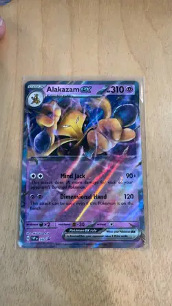 Alakazam ex Promo Scarlet & Violet Promo Cards 050 NM Holofoil Pokemon - Image 1