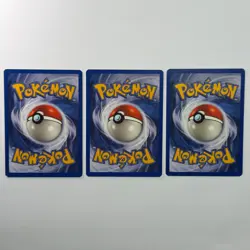 Pokemon TCG Pikachu (Yellow Cheeks) Base Set #58/102 3-Card Lot WOTC 1999 - Image 2