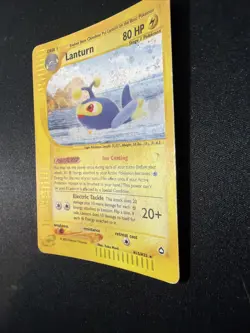 Lanturn H15/H32 Holo Aquapolis E Series 2003 Pokemon Card LP/MP - Image 4