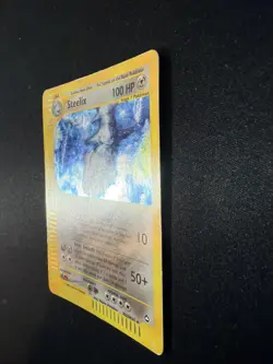 Steelix H23/H32 Aquapolis Holo Unlimited Pokemon Card - Image 4