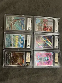 Pokemon TCG Japanese CGC Graded Card Lot - 6 Art Rare Super Rare Holo #B1 - Image 1