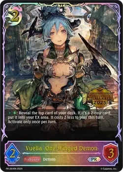 Shadowverse: Evolve Promo Cards - Vuella, One-Winged Demon (PR-261EN) NM - Image 1
