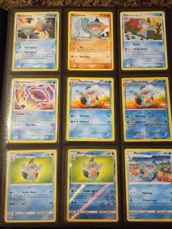 Mudkip Marshtomp Swampert Pokemon Card Lot - EX Era & Modern Collection #258-260 - Image 3