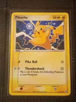 Pokemon TCG Pikachu Emerald 60/106 NM Card - Image 1