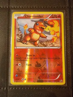 Charmander - 17/113 - Reverse Holo - Legendary Treasures - Pokemon Card - LP - Image 1
