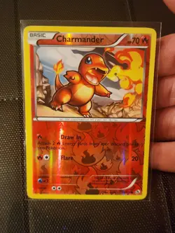 Charmander - 17/113 - Reverse Holo - Legendary Treasures - Pokemon Card - LP - Image 3