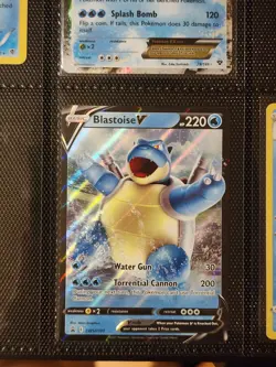 Blastoise Pokemon Card Lot - Vintage WOTC & Modern Binder Collection #0009 - Image 2