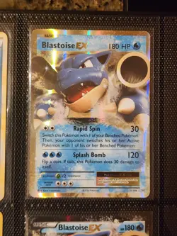 Blastoise Pokemon Card Lot - Vintage WOTC & Modern Binder Collection #0009 - Image 4