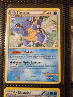 Blastoise Pokemon Card Lot - Vintage WOTC & Modern Binder Collection #0009 - Image 5