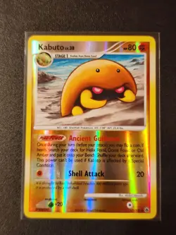 Kabuto 67/100 D&P Majestic Dawn Reverse Holo Pokemon TCG Card NM - Image 1