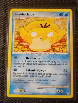 Psyduck 87/127 Platinum Regular - Pokemon Trading Card - Image 1