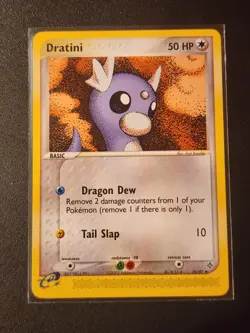 Pokemon TCG Dratini Card 26/97 Regular E Reader Dragon NM - Image 1