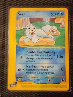 NM Seel - 95/144 - Common Pokemon Skyridge Non Holo Card - Image 1