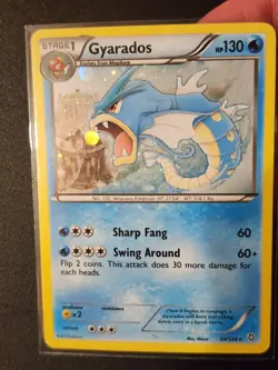 Gyarados Dragons Exalted 24/124 Holo Cosmos Holo Rare Pokemon TCG - LP Card - Image 2