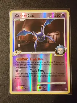 Crobat G - 47/127 - Pokemon Platinum Reverse Holo LP Excellent Card - Image 1