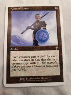 MTG: 7th Edition - Coat of Arms - LP - Image 1