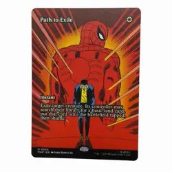 Path to Exile Borderless Non-Foil #4 Mythic MTG Spider-Man MAR EN NM - Image 1