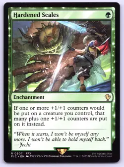 Hardened Scales - Commander: FINAL FANTASY - MTG - Near Mint - Image 1