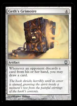 Geth's Grimoire LP Light Play Darksteel MTG [5919] - Image 1