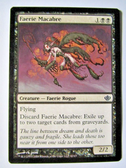 MTG Faerie Macabre Duel Decks Light Play!! - Image 1