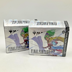Lot (2) Magic The Gathering Final Fantasy Collector Booster Box Sealed English - Image 1