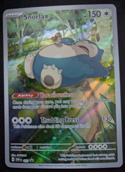 Pokemon Snorlax 051 from ETB 151 S&V/Sw&Sh NM Condition Promo Black Star ENG NM - Image 1