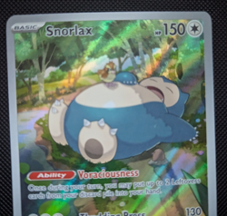 Pokemon Snorlax 051 from ETB 151 S&V/Sw&Sh NM Condition Promo Black Star ENG NM - Image 3