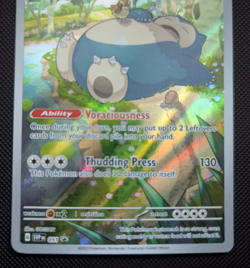 Pokemon Snorlax 051 from ETB 151 S&V/Sw&Sh NM Condition Promo Black Star ENG NM - Image 4