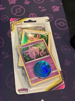 Pokemon TCG Unified Minds Espeon Blister Pack Sealed Sun & Moon - Image 2