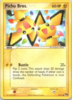 2006 EX, POP - POP Series 3 Pichu Bros. Basic/Common #16 - Image 1