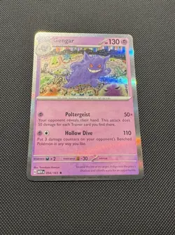 Pokemon TCG Gengar 094/165 Sv: Scarlet & Violet 151 Holofoil Near Mint - Image 2