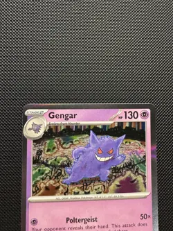 Pokemon TCG Gengar 094/165 Sv: Scarlet & Violet 151 Holofoil Near Mint - Image 3