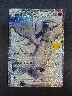 Reshiram 113/114 Celebrations: Classic Collection Holo Pokemon - Image 1