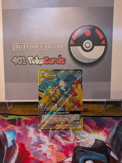 Pokemon TCG Moltres & Zapdos & Articuno GX 66/68 Hidden Fates Full Art Holo - Image 1
