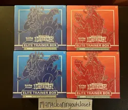 SEALED Set of (4) Pokemon TCG Sword & Shield Battle Styles Elite Trainer Box ETB - Image 1