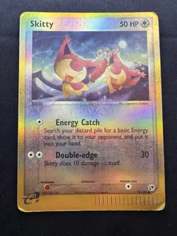 Skitty 79/100 Reverse Holo EX Sandstorm E-Reader MP Pokemon TCG FREE SHIPPING - Image 1