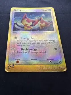 Skitty 79/100 Reverse Holo EX Sandstorm E-Reader MP Pokemon TCG FREE SHIPPING - Image 3