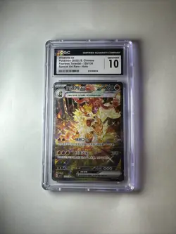 CGC 10 Arcanine ex Pokemon 2025 S. Chinese Fearless Terastal 155/130 SAR Holo - Image 1