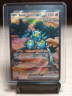2023 Pokemon Scarlet&Violet Paradox Rift SandyShocks EXSecret DoubleRare 228/182 - Image 1