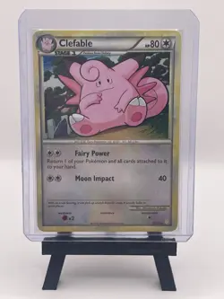 Clefable 3/123 Heartgold & Soulsilver Holo - 2010 Pokemon - Image 1