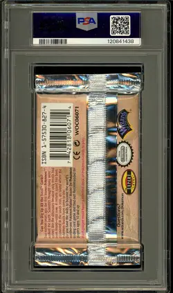 Pokemon 1999 WOTC 1st Edition Fossil Aerodactyl Sealed Booster Pack PSA 9 - Image 2