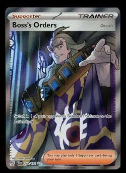 2023 Pokemon Paldea Evolved 249/193 BOSS'S ORDERS Full Art Ultra Rare - Image 1
