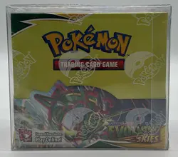 Pokemon TCG Sword & Shield Evolving Skies Booster Box SEALED w/Plastic Protector - Image 1