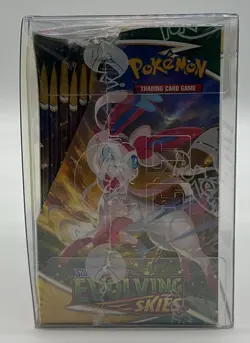 Pokemon TCG Sword & Shield Evolving Skies Booster Box SEALED w/Plastic Protector - Image 5