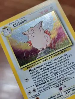 Clefable Jungle 1/64 Holo Rare (No Symbol Misprint) Pokemon - Image 2